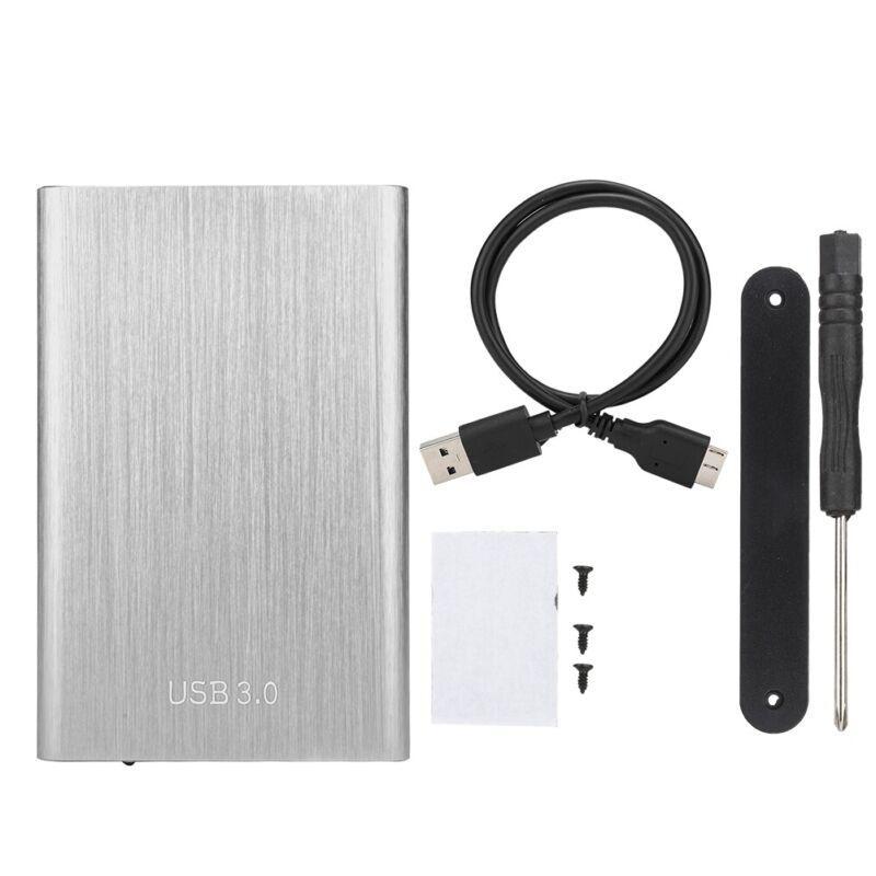 2TB 25 Inch USB External Hard Drive Enclosure SATA 6Gbps Portable HDD Case - Picture 14 of 15