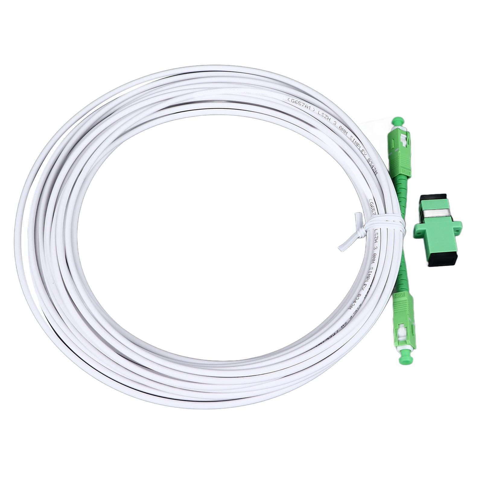 Single Mode Armored Fiber Optic Extension Cable 20M for FTTH FTTB Networking - Photo 15/16