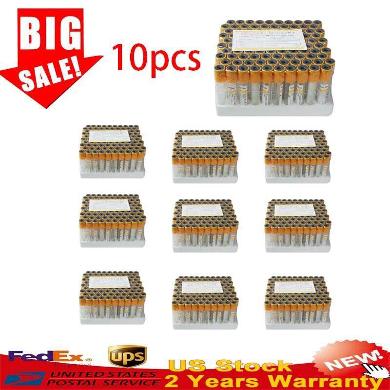 lot 100pc Sterile Glass Vacuum Blood Collection Gel Clot Activator Tubes 3mL CE - Picture 14 of 17
