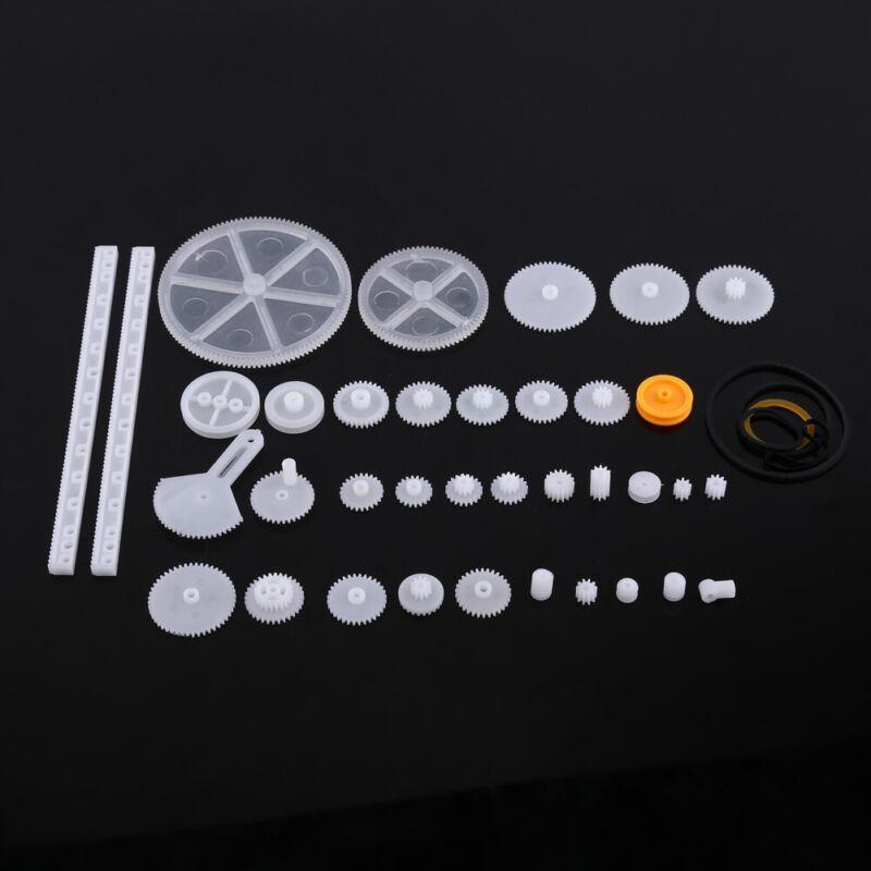 Innovative DIY Plastic Gear Pulley Worm Kit for Motor Robotics Projects