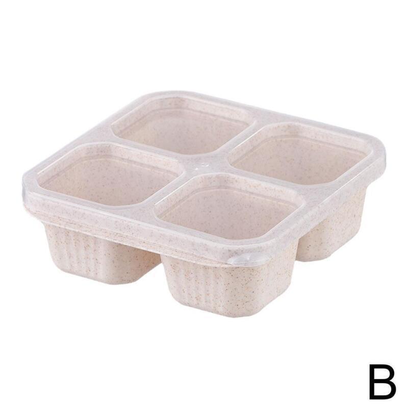 Bento Brotdose tragbare wiederverwendbare Snackbehälter für Kinder Erwachsene - Bild 19 von 22