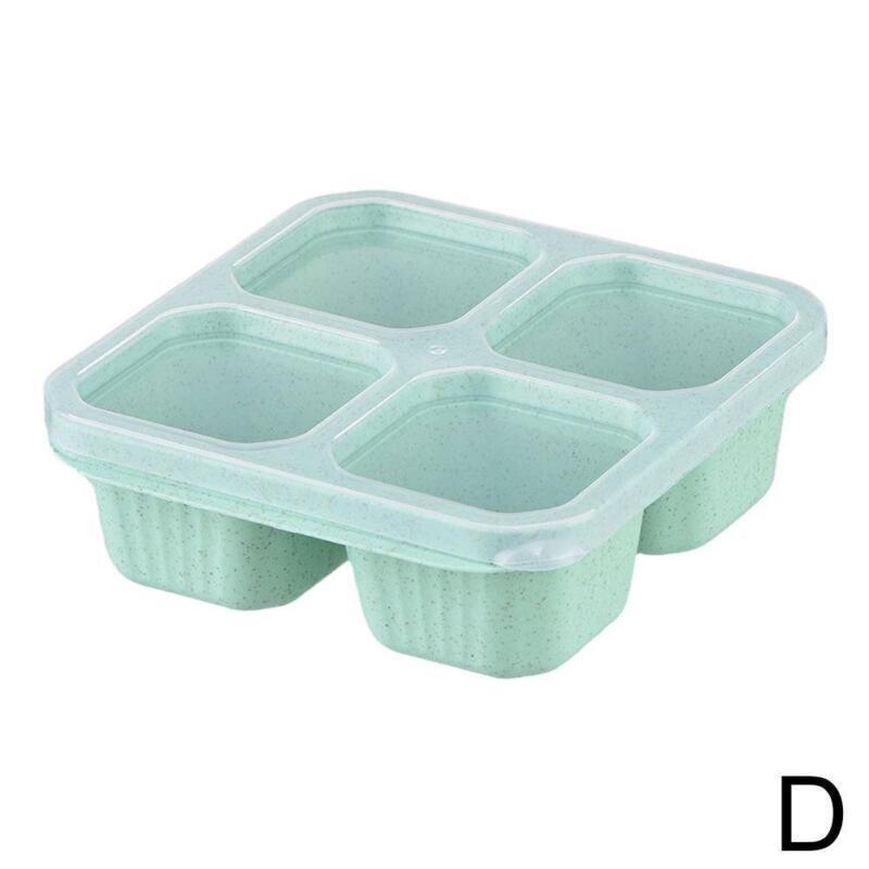 Bento Brotdose tragbare wiederverwendbare Snackbehälter für Kinder Erwachsene - Bild 21 von 22