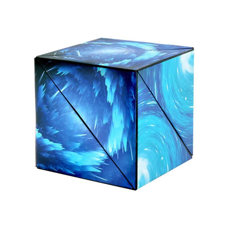 3D Magic Cube Shashibo Puzzle Transforming Fidget Toy Stressabbau Geschenk - Bild 16 von 21