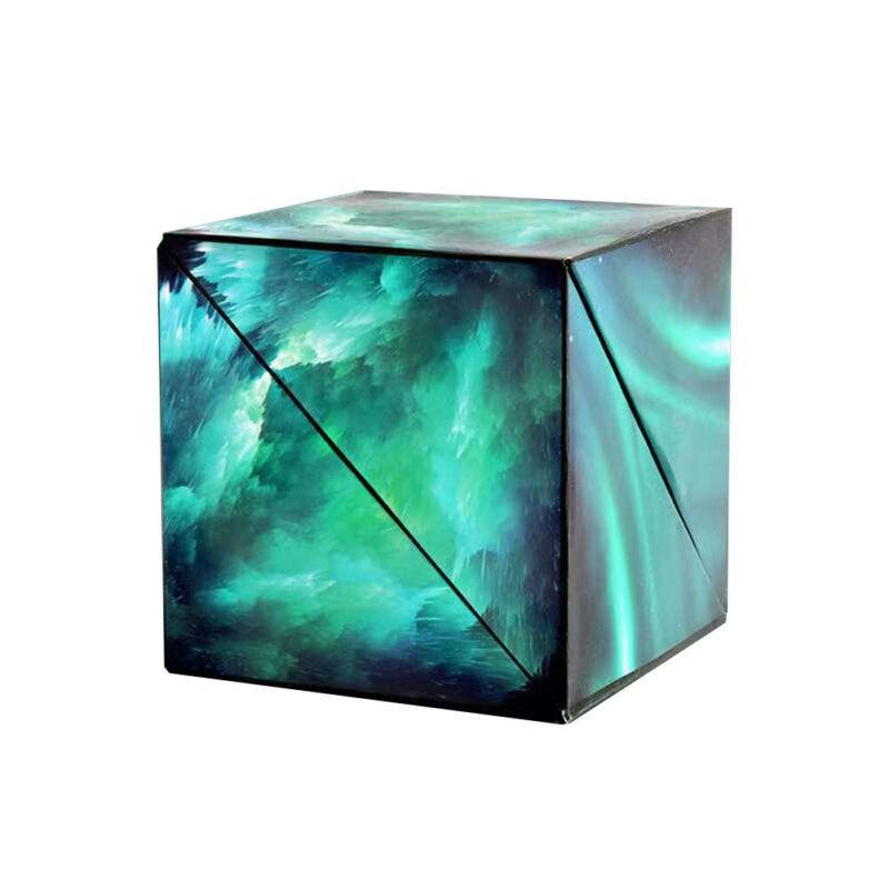 3D Magic Cube Shashibo Puzzle Transforming Fidget Toy Stressabbau Geschenk - Bild 15 von 21