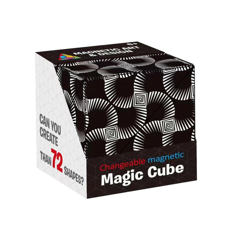 3D Magic Cube Shashibo Puzzle Transforming Fidget Toy Stressabbau Geschenk - Bild 18 von 21