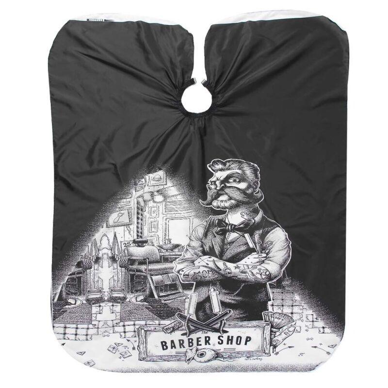 Unisex Impermeable Vestido de Barbero Capa Delantal Corte de Pelo Equipo de Salón - Imagen 13 de 16