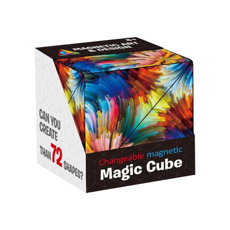 3D Magic Cube Shashibo Puzzle Transforming Fidget Toy Stressabbau Geschenk - Bild 21 von 21