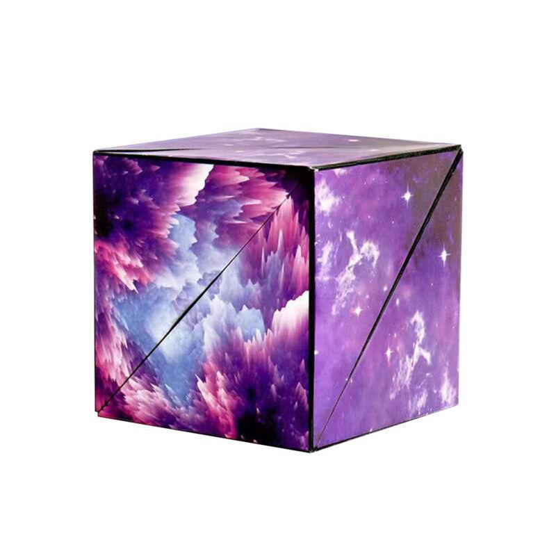 3D Magic Cube Shashibo Puzzle Transforming Fidget Toy Stressabbau Geschenk - Bild 13 von 21