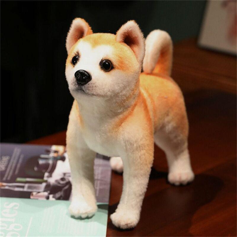 Dolls Akita Dog Plush Stuffed Toy Pillow Animal Soft Cuddly Chew Toy | eBay