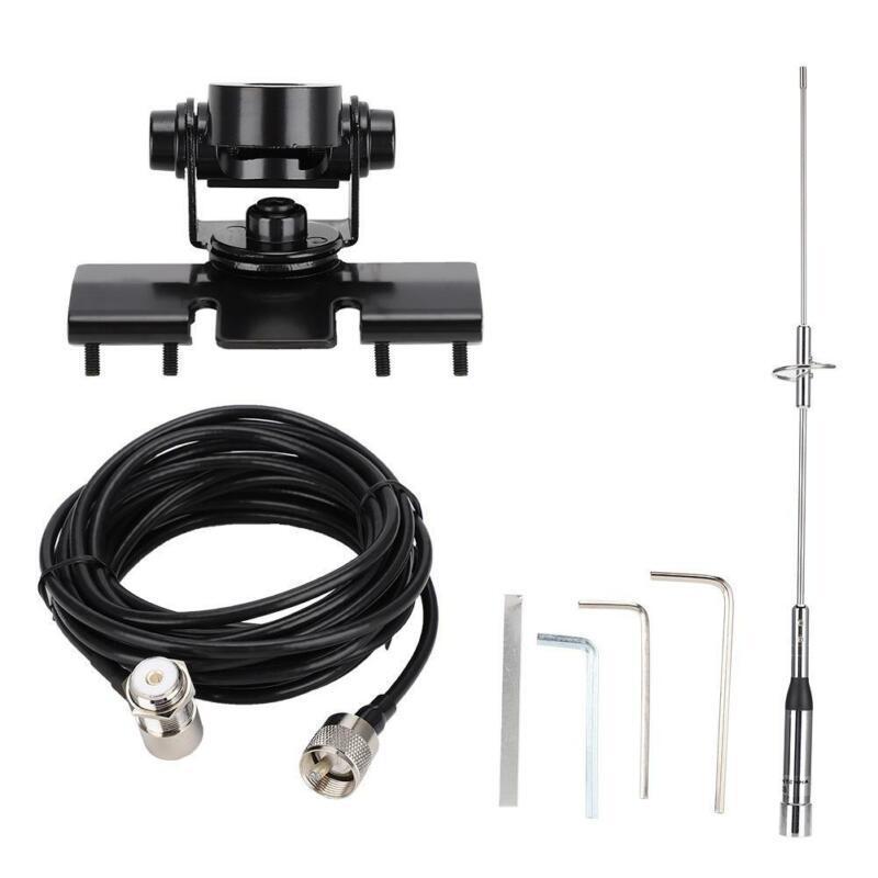 Dual Band VHF UHF Mobile Station Antenna 144 430 MHz High Gain - Zdjęcie 14 z 16