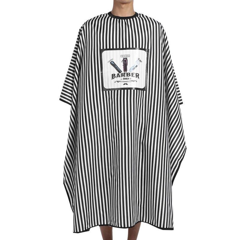 Unisex Impermeable Vestido de Barbero Capa Delantal Corte de Pelo Equipo de Salón - Imagen 16 de 16