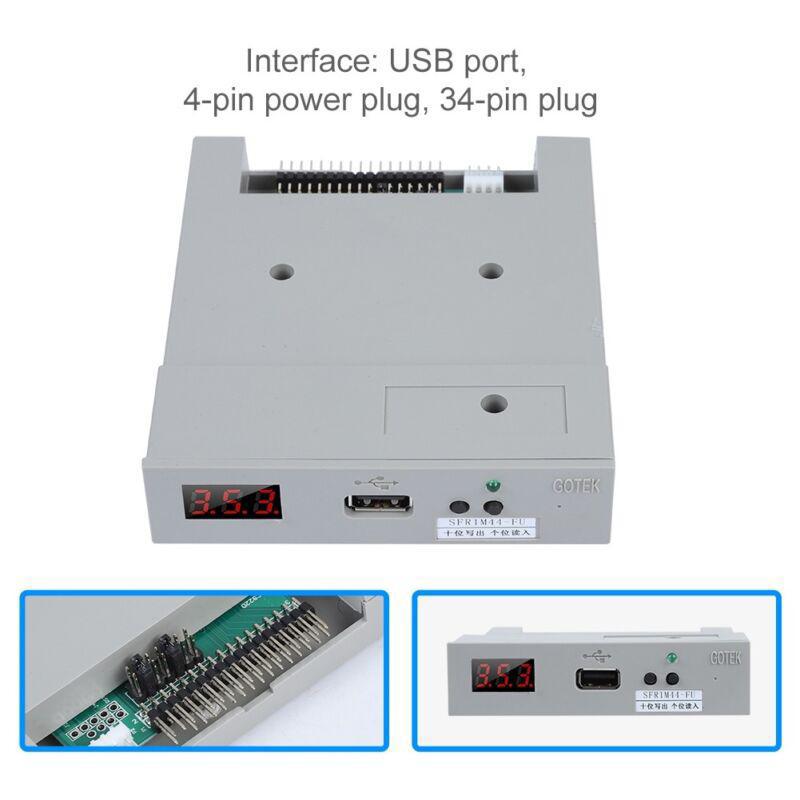 3.5-inch USB High-Speed SSD Floppy Drive Emulator 1.44MB 34Pin - Afbeelding 16 van 16