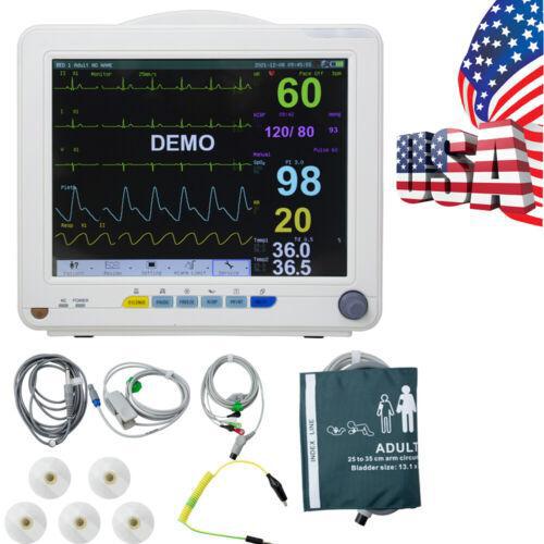 8 Inch 12 Inch Multi Parameter Sign Monitor for ICU CCU Patient Care - Picture 4 of 6