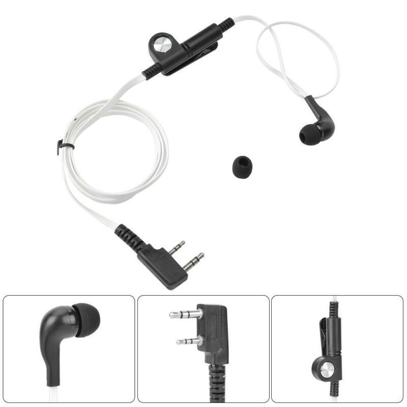 2 Pin PTT Mic Zestaw słuchawkowy douszny do dwukierunkowego radia Walkie Talkie Audio - Zdjęcie 15 z 16
