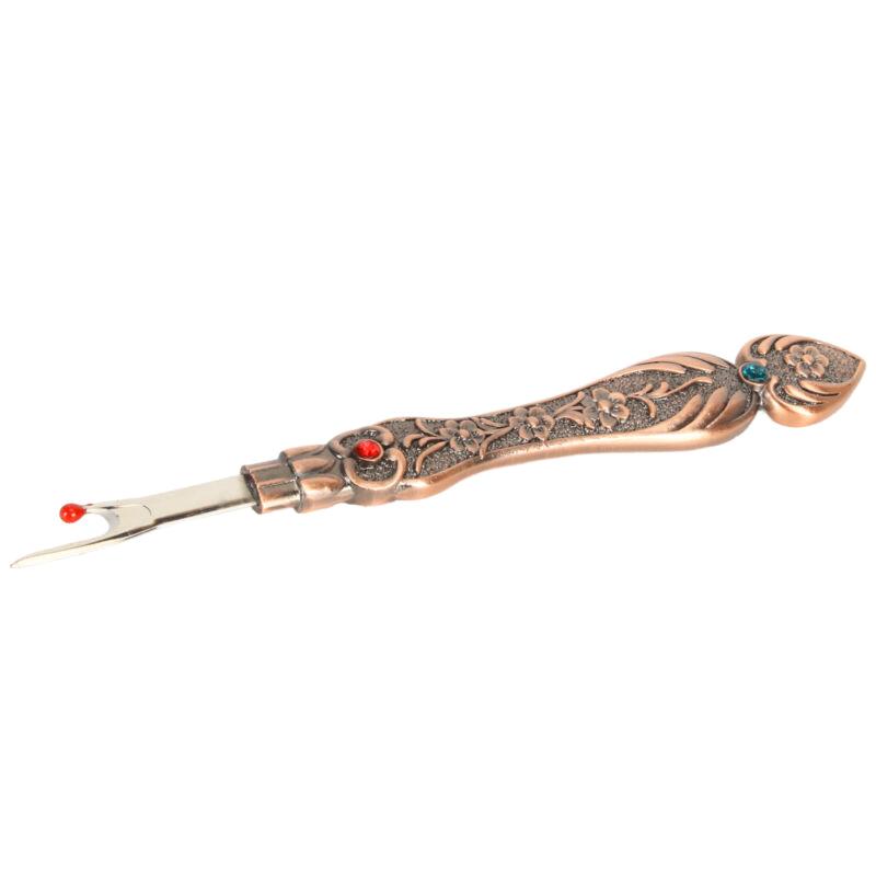 Antique Seam Ripper Classic Thread Unpicker Artisan Design Sewing Tool - Picture 24 of 24