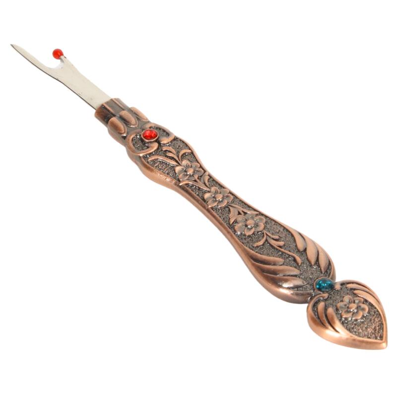 Antique Seam Ripper Classic Thread Unpicker Artisan Design Sewing Tool - Picture 22 of 24