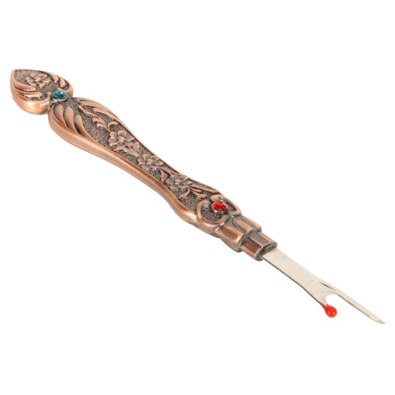 Antique Seam Ripper Classic Thread Unpicker Artisan Design Sewing Tool - Picture 21 of 24