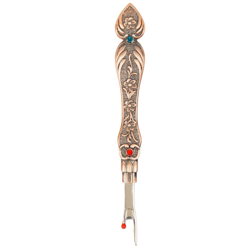 Antique Seam Ripper Classic Thread Unpicker Artisan Design Sewing Tool - Picture 8 of 24