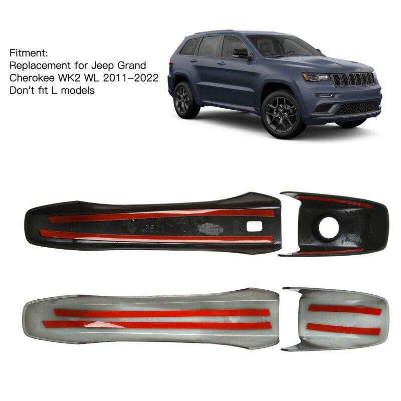 Hochglänzende schwarze Türgriffsabdeckung für Grand Cherokee WK Ersatzteil - Bild 12 von 22