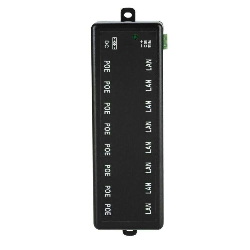 Interruttore iniettore PoE 8 porte alimentazione su Ethernet DC12V a 48V senza adattatore di alimentazione - Foto 11 di 12
